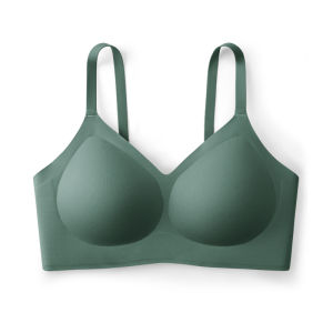 YOUKESHU | Soft Support Push-up Minimizer Comfortable Seamless Breathable Underwire-free Bra
