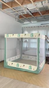 YANYANGTIAN มุ้งลวด3ประตู 4566.6ฟุต ไม่ต้องเจาะรูในการติดตั้ง