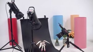 PVC ฉากถ่ายรูป มี 4 สีเลือกสีได้ กันน้ำ กันฝุ่น กันรอย ขาตั้งฉาก ตัวT สำหรับฉากPVC และฉากผ้า ขาตั้งT(2*1/1.5m)