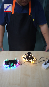 ไฟประดับ เชอร์รี่ ขุ่น LED 40 หัว (X-04)