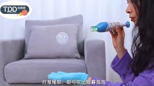 WE PLAY พร้อมส่ง เครื่องทำฟองสบู่ เป่าฟองสบู่ พร้อมถุงมือ มีควัน รูปปลา ของเล่น ของเล่นเสริมพัฒนาการ วิทยาศาสตร์