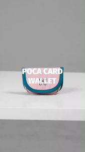 Dompet Kartu Ekspres Poca Warna Pink Cerah