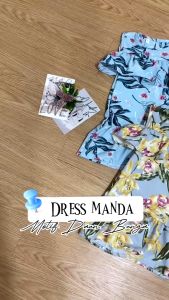 AQILA - Manda Dress Anak Perempuan Motif Bunga