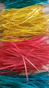 Iratan bambu tipis warna warni | tali bawang warna