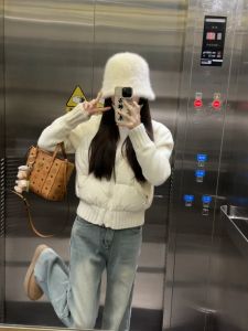 Quần Jeans Ống Thẳng Cạp Cao Màu Sáng Retro Cho Nữ Quần Dài Dài Đến Sàn Ôm Dáng Rộng Thời Trang Xuân Thu Mới