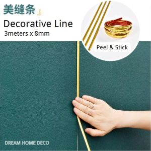 8mm x 3meters Self-Adhesive Decorative Line Stripe