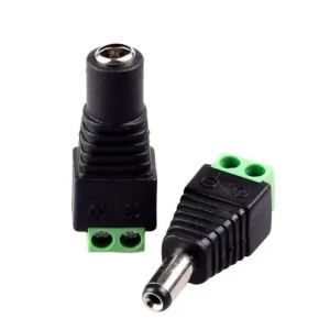 12V DC Power Nam Đến Nữ Cắm Bộ Chuyển Đổi Kết Nối Hàn Miễn Phí Camera Giám Sát Khối Thiết Bị Đầu Cuối Phần Cứng Máy Tính Cáp