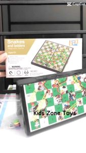 Mainan Anak Papan Magnet Ular Tangga / Board Game Snakes And Ladders Family Magnetic Game / Portable / Snake No.2027