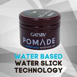 GATSBY POMADE SUPREME HOLD WATER BASE 75g