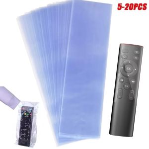 5-20pcs Transparent Shrink Film Bag Anti-dust Protective Film Case For Smart TV Air Conditioner Remote Anti-dust Protective Case
