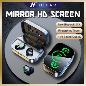 ♥Miễn Phí Vận Chuyển + COD♥Tai Nghe Không Dây 5.0 S20 Tai Nghe Hiển Thị Kỹ Thuật Số Gương Tai Nghe Âm Thanh Nổi Tai Nghe Chống Nước Cho Điện Thoại