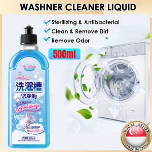 🇸🇬Washing Machine Cleaner Sterilizing Liquid Mold Remover Deodorant Elimination No Soak Washing Machine Tub Cleaner Liquid