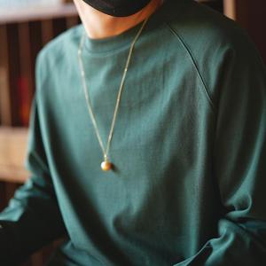 Áo Thun Nam Cotton Nguyên Chất Dáng Rộng Dài Tay Phong Cách Mỹ Thường Ngày Mùa Xuân Thu Thời Trang Giản Dị Thoải Mái