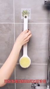 Chổi Cọ Kì Lưng Cán Dài Cây Bàn Chải Chà Lưng Cọ Ghét Tẩy Da Chết Bông Mềm