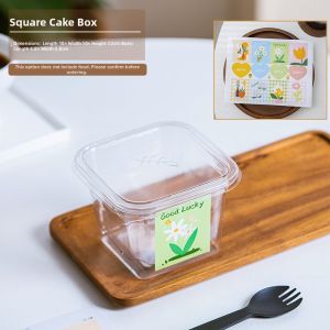 Disposable Square Packaging Box for Desserts