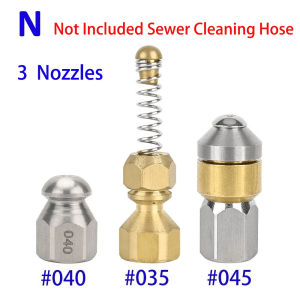 20m Sewer Drain Water Cleaning Hose Sewage Pipe Blockage Clogging hose Cord Nozzle for Karcher Bosch High Pressure Jet Washer