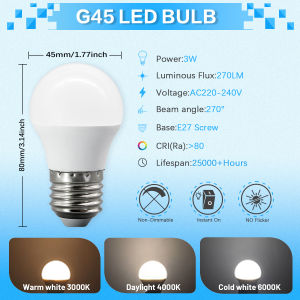 GATETOP | 10 Bóng Đèn LED E27 Đèn 220V-240V 3W-24W 90LM/W Độ Sáng Cao Cho Phòng Khách Chiếu Sáng Trong Nhà - Tiết Kiệm Năng Lượng