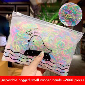 Children Disposable Small Leather Bands Tied Hair Elastic Hair Rope