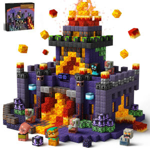 100 PCS Magnetic Building Blocks Toys For Kids Stacking Magnets Constrution Set STEM Montessori Sensory Toys Christmas Gift