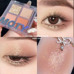MONLEYTA | Phấn mắt đa năng giá rẻ Phấn má hồng Phấn mắt màu đất Phấn mắt sáng bóng Phấn mắt chống mồ hôi Chăm sóc da mắt