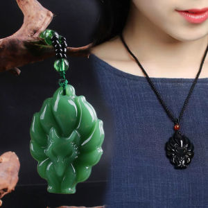 Charming Nine-Tailed Fox Queen Necklace: A Protection Amulet for Everyone