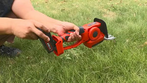 Cordless Hedge Trimmer Electric Grass&Shrub Hedge Trimmer Weeding Cutter Grass Pruning Saw Garden