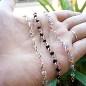 (Bayi) 1pcs Gelang Anak Cristal Swasa (Kuning Selamanya)