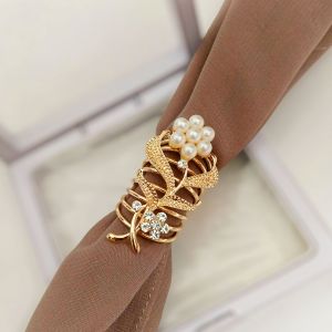 RING HIJAB TERBARUBROS CINCIN Motif Elegan MewahBROS CINCIN ASESORIES WANITA /Ring Hijab Motif Bunga