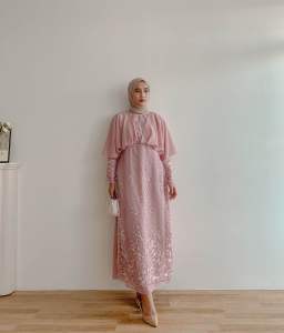 QUINZA DRESS KONDANGAN WANITA BROKAT CERUTY