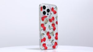 Kate Spade New York iPhone 18 / 17 / 16 Series Cherry Dot Gems MagSafe Compatible Case
