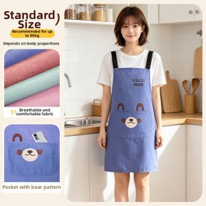 Waterproof and Oil-Resistant Korean Style Apron