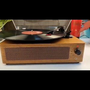 Fornuts Vinyl player Bluetooth speaker retro record player phonograph built-in speaker turntable player Built-in Speaker