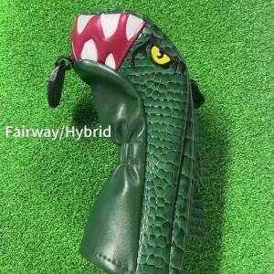 Bộ Bao Phủ Đầu Gậy Golf Bằng Da PU Chống Thấm Nước Bảo Vệ Gậy Driver Fairway Hybrid Gỗ Cho Gậy Golf