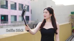 Ulanzi JJ03 Magnetic Phone Tripod Wireless Handle Selfie Stick Desktop Foot Suitable iPhone 16/15/14/13 Pro Max