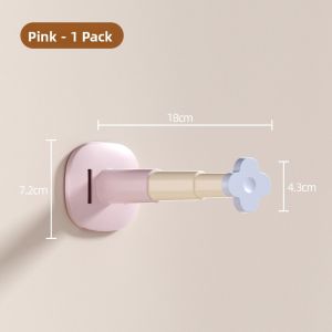 Retractable Clothes Hanger Storage Magic Home Balcony Wall Mounted Organizer Rack Drying Clothes Storage Shelf Plastic Material