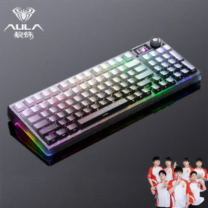 AULA | Updated Customizable Tri-Mode Mechanical Keyboard