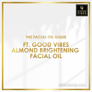 Good Vibes Brightening Facial Oil - Almond (30 ml)
