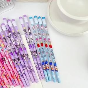 10 Chiếc Hoạt Hình Dễ Thương HB Bút Chì Với Kawaii Capybara Pony Thiết Kế Cao Su Lớn Học Sinh Trẻ Em Viết Văn Phòng Phẩm Đồ Dùng Học Tập Quà Tặng