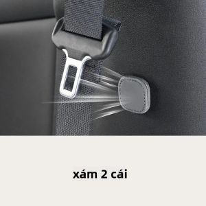 Khóa Cài Dây An Toàn Xe Hơi Bằng Da Lộn Có Nam Châm Điều Chỉnh Được Giữ Dây An Toàn Chắc Chắn An Toàn Cho Xe Cộ