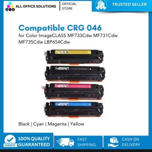 AOS Compatible Cartridge CRG 046 CMYK Laser Toner Cartridge for Color ImageCLASS MF733Cdw MF731Cdw MF735Cdw LBP654Cdw Printer Tray