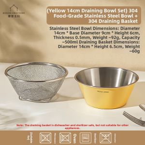 MODERN SWEETHOME | Stainless Steel 304 Mini Strainer Basket
