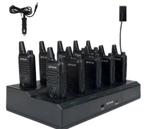 Retevis RT22S Two Way Radios Rechargeable with Headset Long Range Channel Display Lock Emergency Alarm Signal Prompt VOX