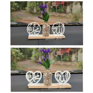 Hiasan Dashboard mobil Pot Islami Allah muhammad model A