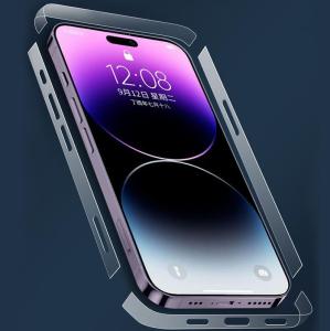 16Pro IPhone16 16PrMax 16Plus 100D สติกเกอร์ฟิล์มไฮโดรเจลแบบนิ่มขอบด้านข้างด้านชัดเจนแบบ HD สำหรับ iPhone 16 15 14 13 Pro Max Plus Mini ป้องกันรอยขีดข่วนแท่งกันชนกรอบโทรศัพท์