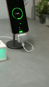 Smart Full Charge Self-Cut Type-C Adapter Portable Auto Disconnect For Night Charging Overcharge Prevention Separator