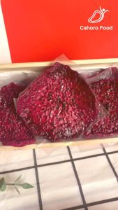 Thanh long sấy dẻo - Thanh long ruột đỏ sấy dẻo không đường có miếng lót từng lát [CAHORO FOOD]
