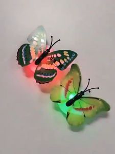 Lampu Hias Led Kupu kupu Tempel / Lampu Tidur Lampu Hiasan Kamar Dinding Bisa untuk Kado Souvenir
