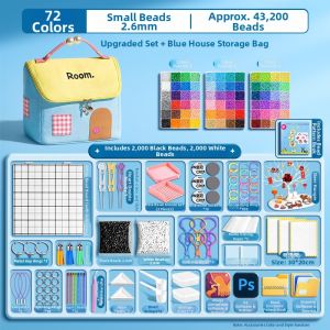 MINGZHUO | DIY Toy Bead Set Kit Tools Supplement Pack Ironing Tool