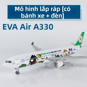 Mô Hình Máy Bay Đèn LED & Bánh Xe