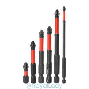 Bộ 6 đầu vít nam châm chữ thập chống trượt có từ tính cao